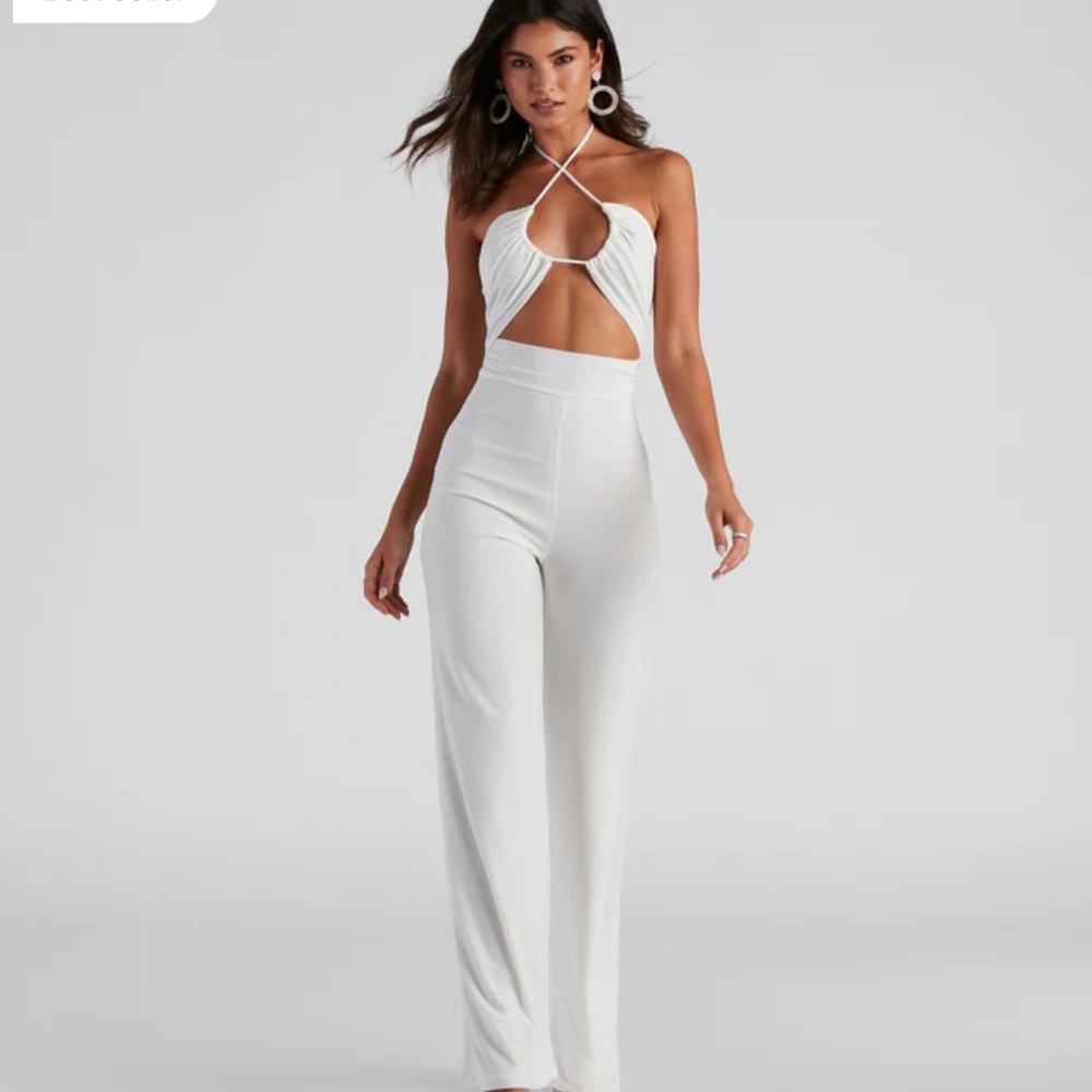 Windstore halter jumpsuit